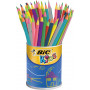 Crayons de couleur en pot x60  - Coloriage