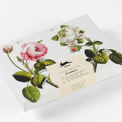 Set de correspondance Flowers  - Papeterie