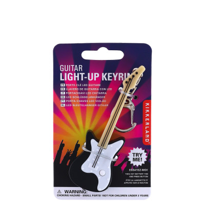 Porte-clés lumineux guitare - Import