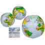 Ballon de plage globe terrestre  - Jouets