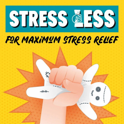 Balle anti-stress - Stress Less VOODOO BOSS