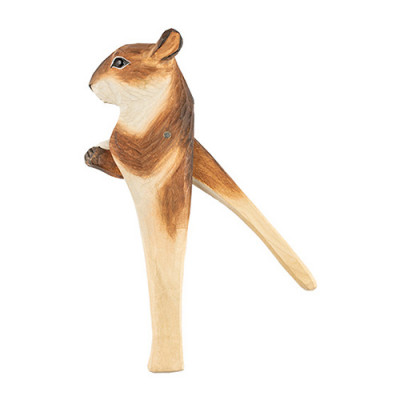 Casse-noix écureuil en bois  - Statuettes et figurines