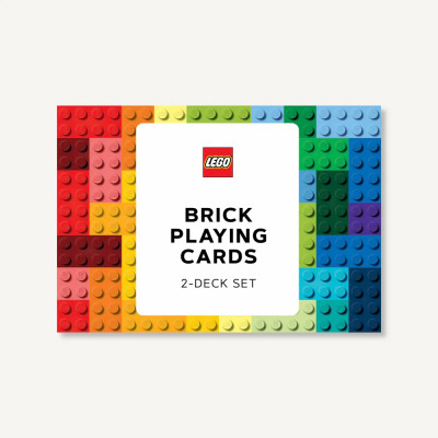 Double jeu de 54 cartes LEGO Bricks  - Cartes à jouer