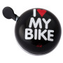 Sonnette de vélo noire I Love my Bike  - Accessoires pour vélo
