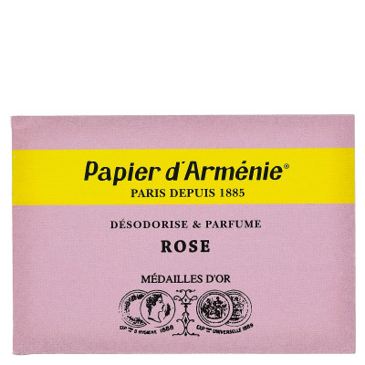 Papier d'Arménie Triple Carnet La Rose