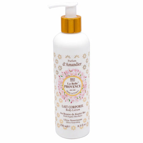 Lait Corporel Hydratant Bio Parfum Amandier - SAVONNERIE DE NYONS