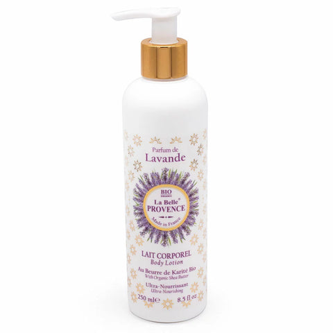 Lait Corporel Hydratant Bio Parfum Lavande - SAVONNERIE DE NYONS