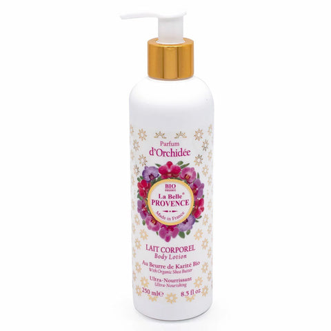 Lait Corporel Hydratant Bio Parfum Orchidée - SAVONNERIE DE NYONS