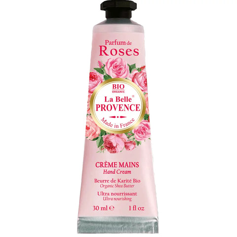 Crème Hydratante Mains Bio Parfum Rose - SAVONNERIE DE NYONS