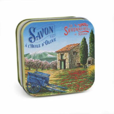 Savon 100g Boite Métal Le Cabanon - SAVONNERIE DE NYONS
