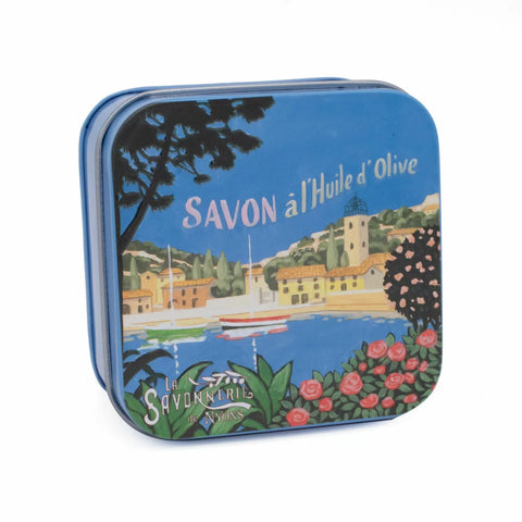 Savon 100g Boite Métal Marina - SAVONNERIE DE NYONS