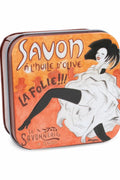 Boite Métal La Folie & Savon 100g - SAVONNERIE DE NYONS