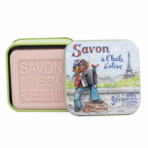 Savon 100g Boite Métal Gavroche - SAVONNERIE DE NYONS