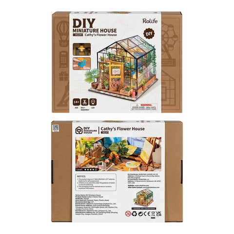 Rolife DIY miniature house - Maison de fleurs de Cathy - ROLIFE