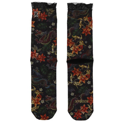 Chaussettes Femme - Motif Dragon - XPOOOS