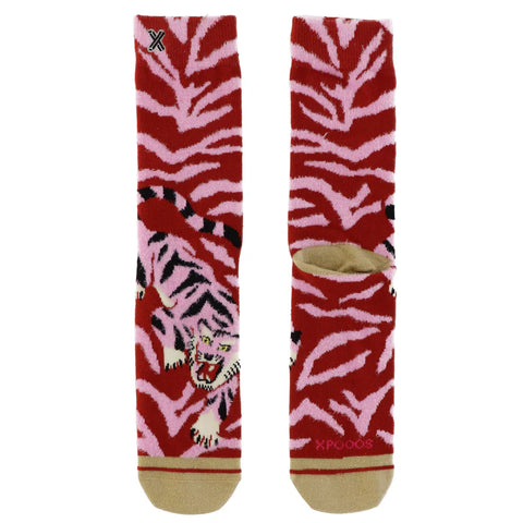 Chaussettes Femme - Motif Tigre Minou Kittycat - XPOOOS