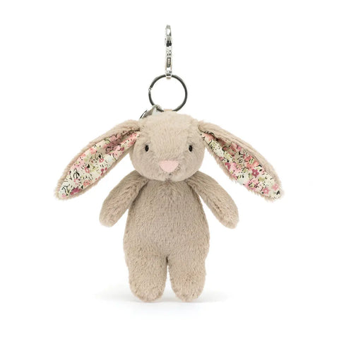 BLOSSOM BEIGE BUNNY BAG CHARM ASSO