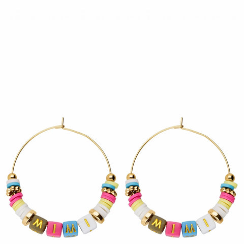 BOUCLES D'OREILLES CRÉOLE DORE