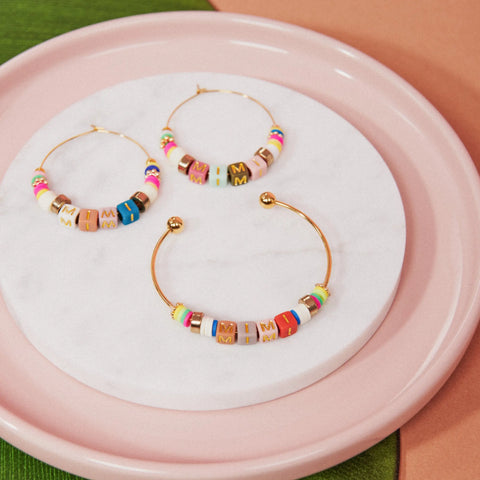 BOUCLES D'OREILLES CRÉOLE DORE