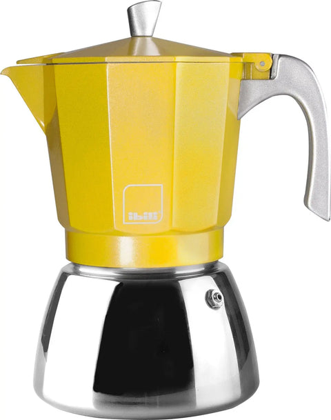 Cafetière à Espresso Elba 150mL jaune - IBILI