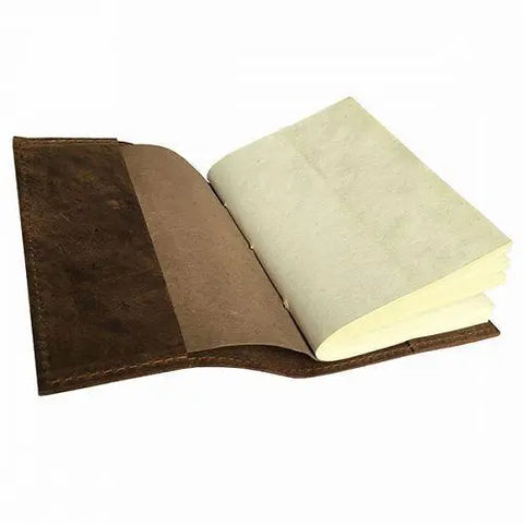 Carnet de Voyage en Cuir Punditt 15x21cm - LAMALI