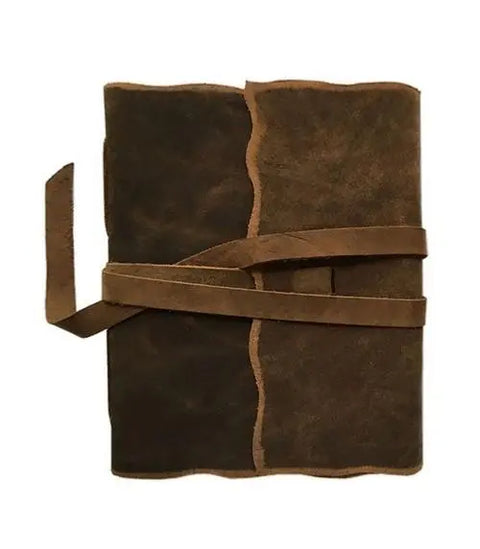 Carnet de Voyage en Cuir Yaatra 18x23cm - LAMALI