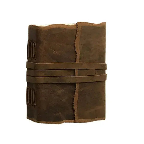 Carnet de Voyage en Cuir Yaatra 9x12cm - LAMALI