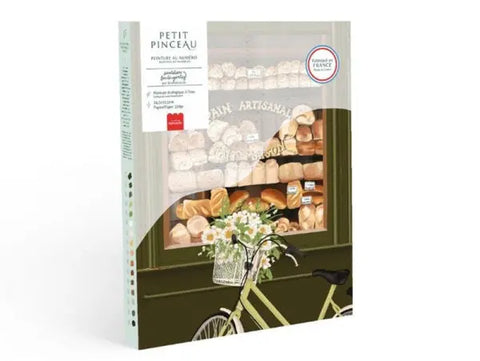 Coffret de peinture au numéro Boulangeries Parisiennes par Ananya Bhandari - LA PETITE EPICERIE