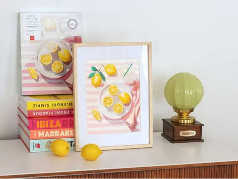 Coffret de peinture au numéro Citrons de Menton - LA PETITE EPICERIE