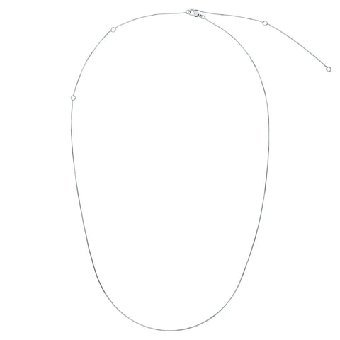 COLLIER CHAINE ARGENTE