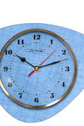 HORLOGE LA CARAFE LIGNE RETRO VINTAGE BLEU