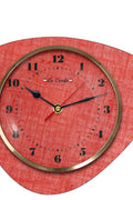 HORLOGE LA CARAFE LIGNE RETRO VINTAGE ORANGE
