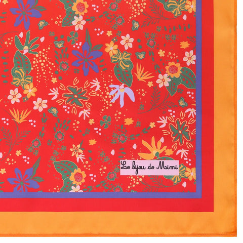 FOULARD LE BIJOU DE MIMI BF POINSETTIA