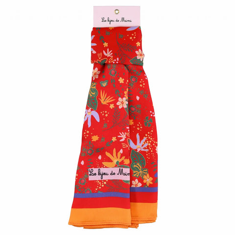 FOULARD LE BIJOU DE MIMI BF POINSETTIA