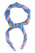 FOULARD LE BIJOU DE MIMI WINTER FLOWER BLUE