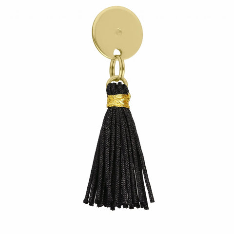 MÉDAILLE POMPON DORÉ BLACK