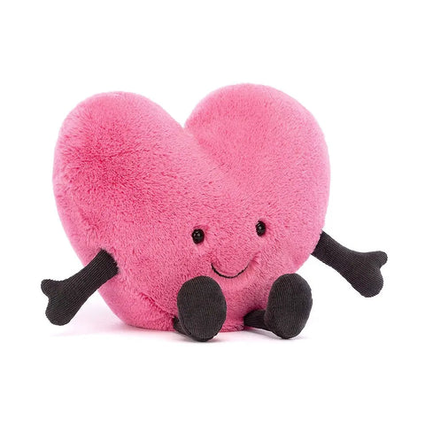PELUCHE COEUR ROSE