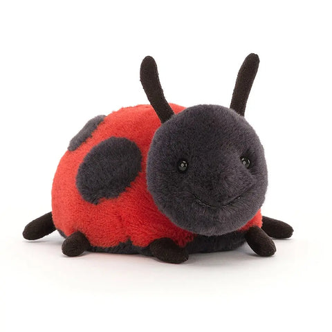 PELUCHE CREATURES DU JARDIN COCCINELLE
