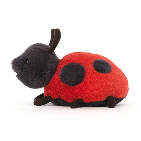 PELUCHE CREATURES DU JARDIN COCCINELLE