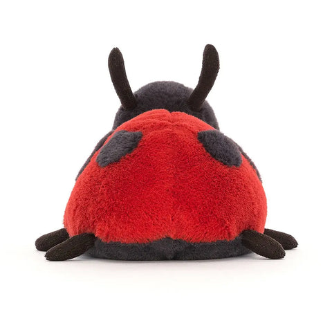 PELUCHE CREATURES DU JARDIN COCCINELLE