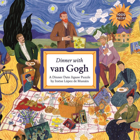Puzzle 1000 pièces Dinner with Van Gogh