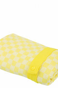 SAC A PROVISIONS DAMIER CITRON