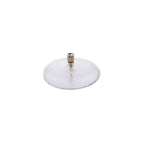 Peri Glass I Disque en laiton martelé M - PERI DESIGN