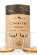 Set de 2 verres TOPOGRAPHIC - ALASKAN MAKER