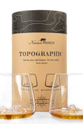 Set de 2 verres TOPOGRAPHIC - ALASKAN MAKER